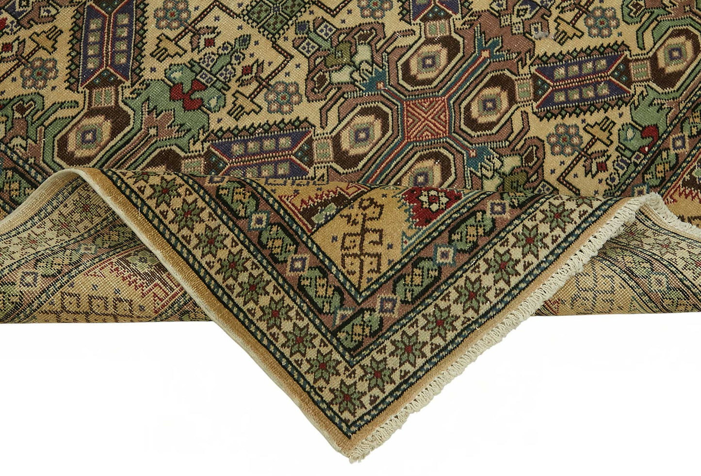 6x9 Hand-Knotted Turkish Wool Rug - 49012