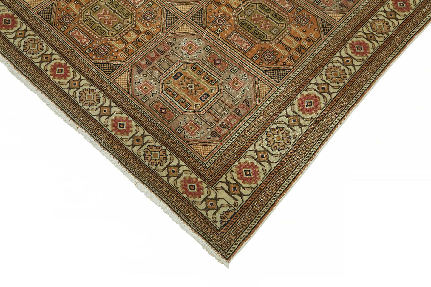 6x9 Hand-Knotted Turkish Wool Rug - 49015