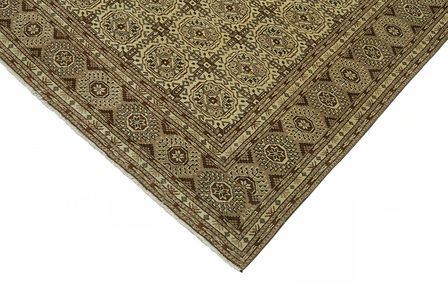 7x9 Hand-Knotted Turkish Wool Rug - 49019