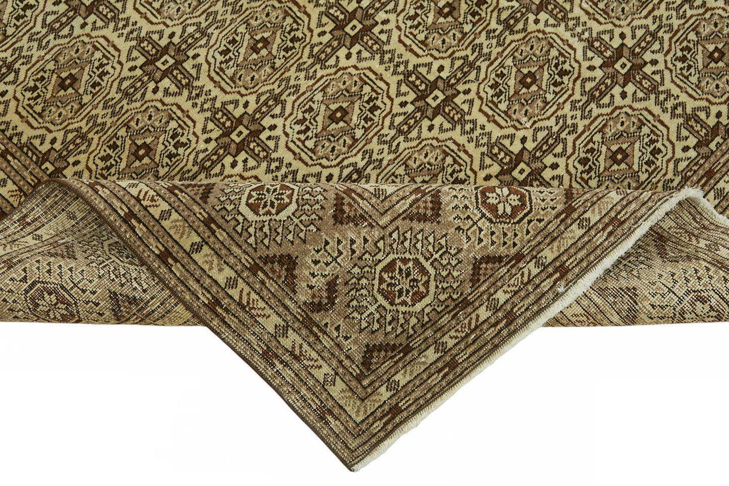 7x9 Hand-Knotted Turkish Wool Rug - 49019