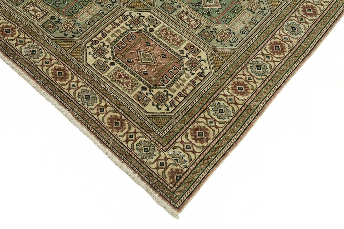 6x9 Hand-Knotted Turkish Wool Rug - 49027