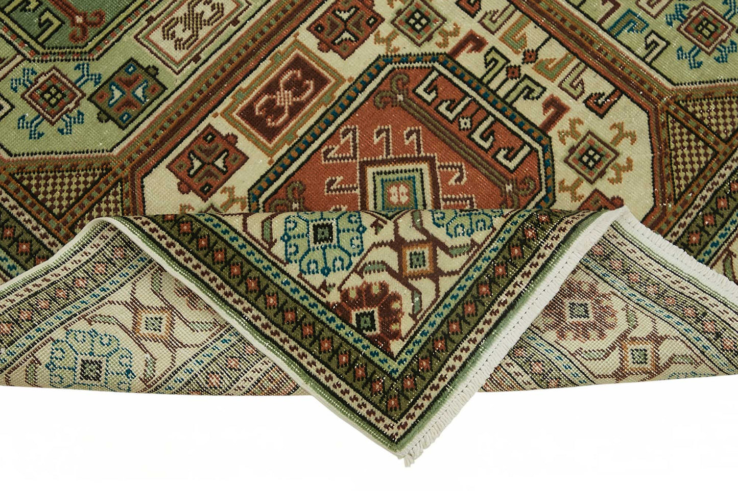6x9 Hand-Knotted Turkish Wool Rug - 49028