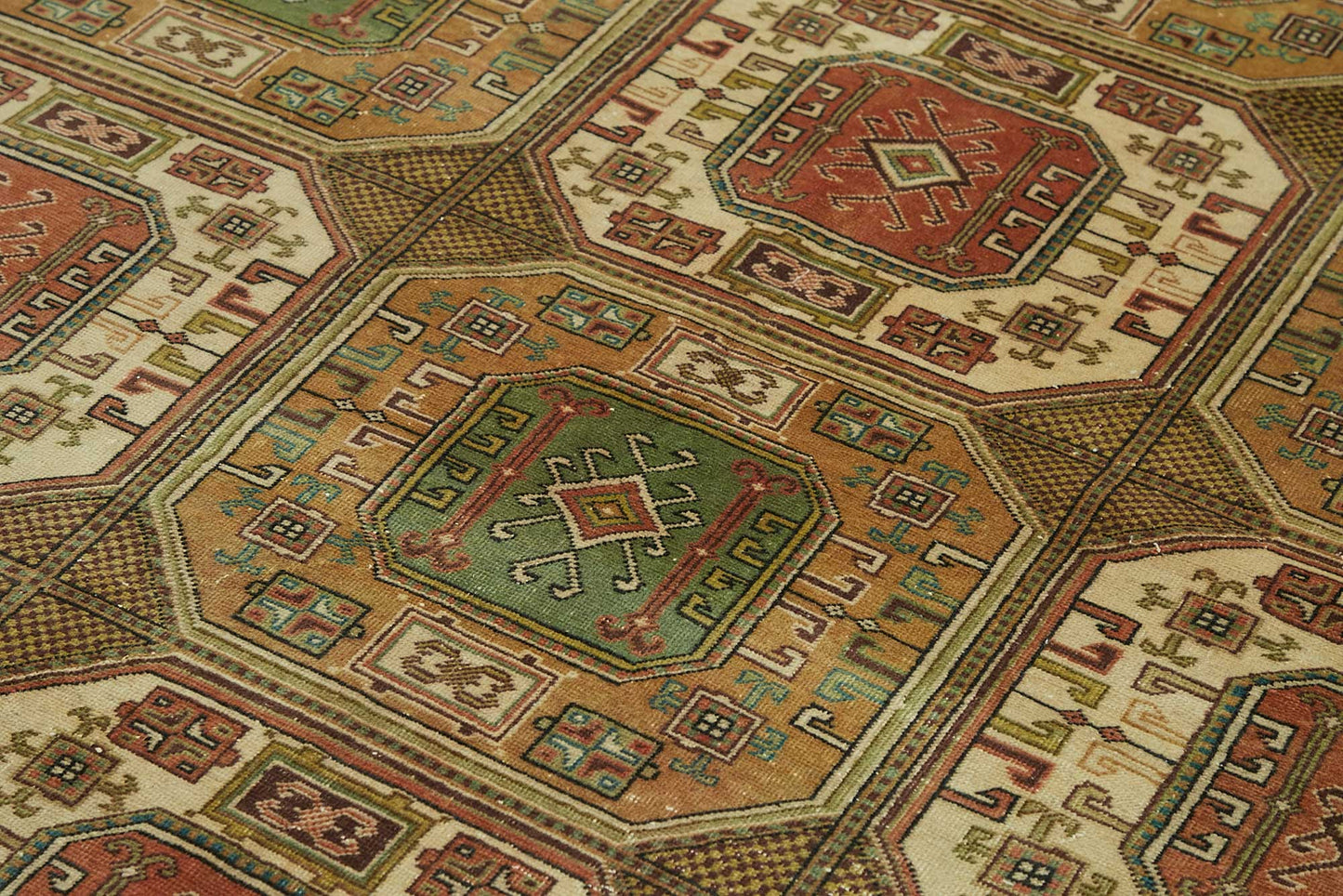 6x10 Hand-Knotted Turkish Wool Rug - 49032