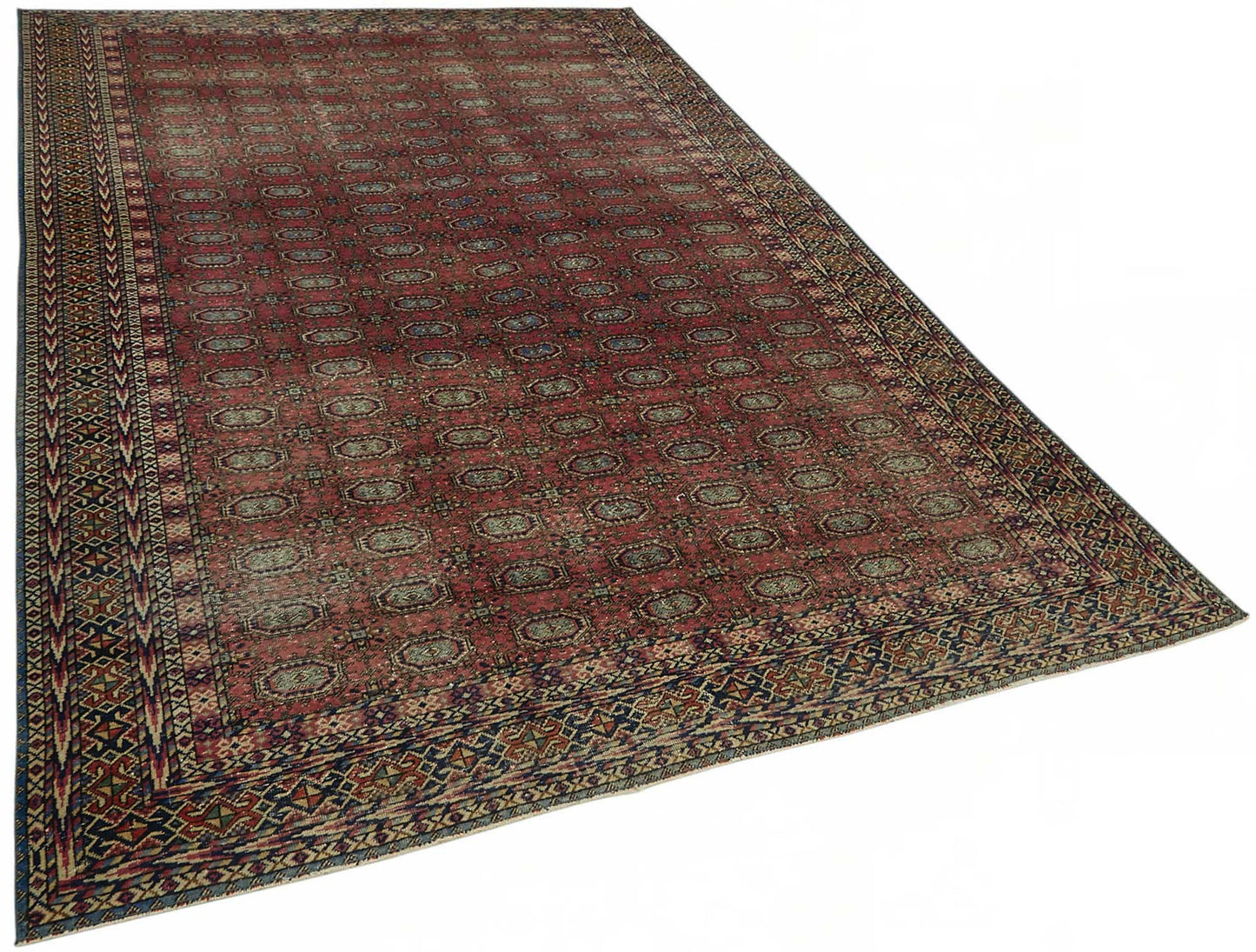 6x10 Hand-Knotted Turkish Wool Rug - 49034