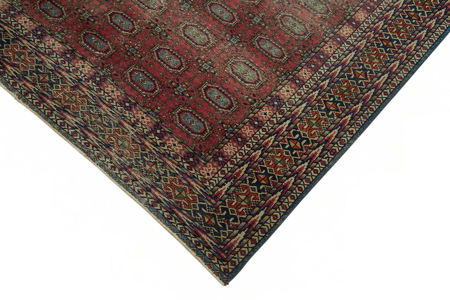 6x10 Hand-Knotted Turkish Wool Rug - 49034