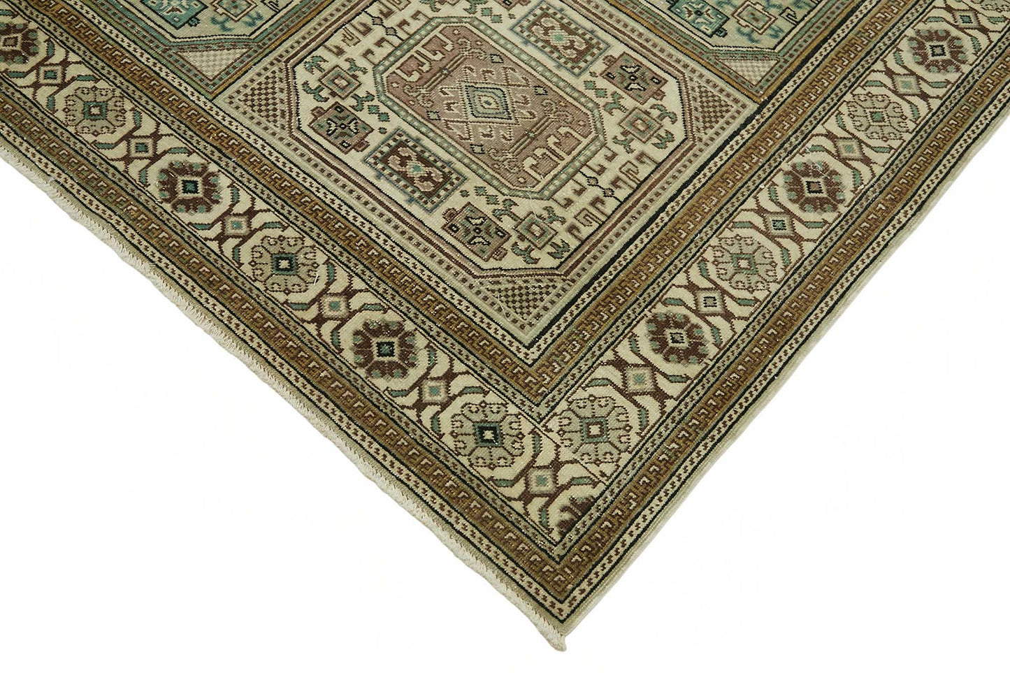 6x10 Hand-Knotted Turkish Wool Rug - 49038