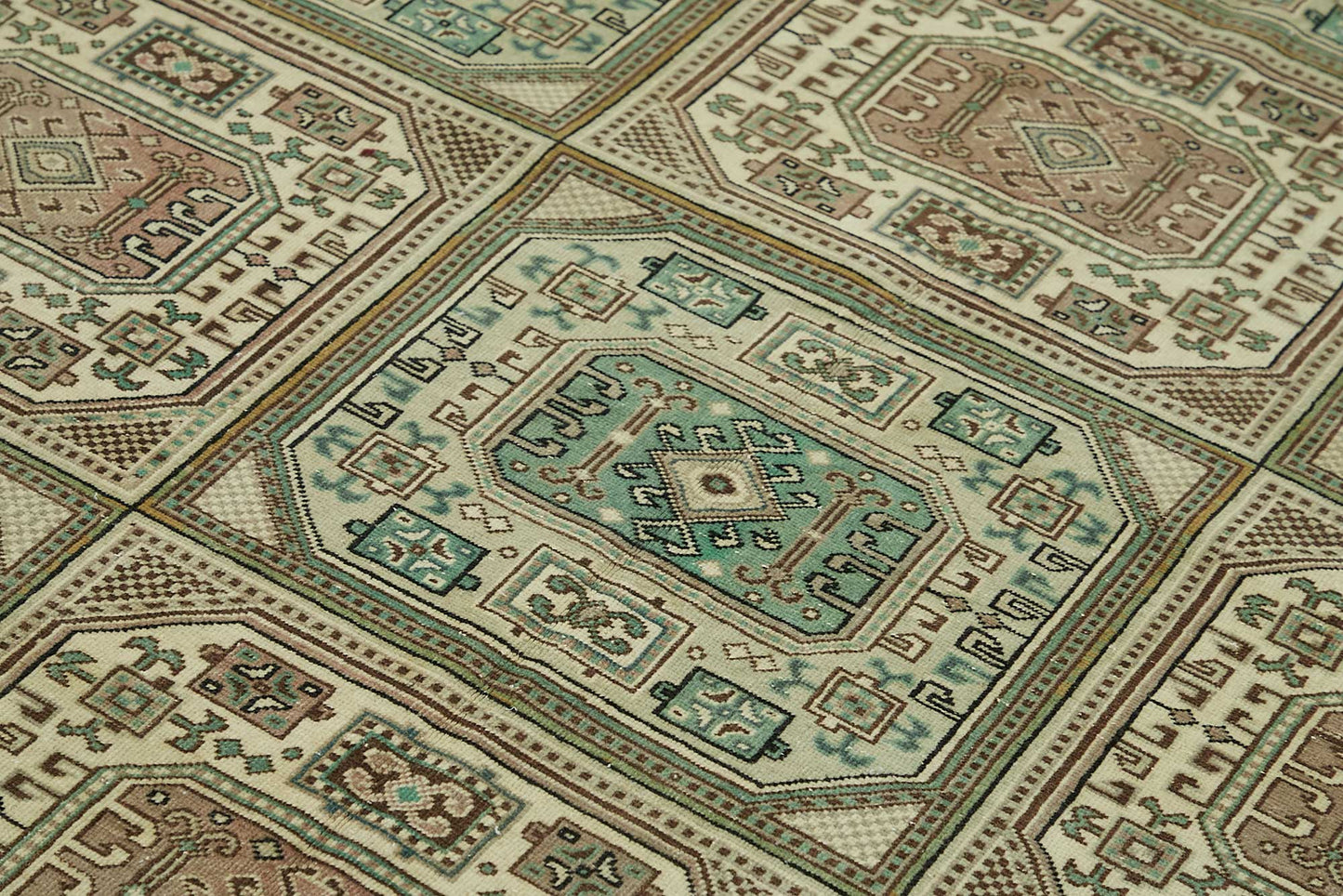 6x10 Hand-Knotted Turkish Wool Rug - 49038