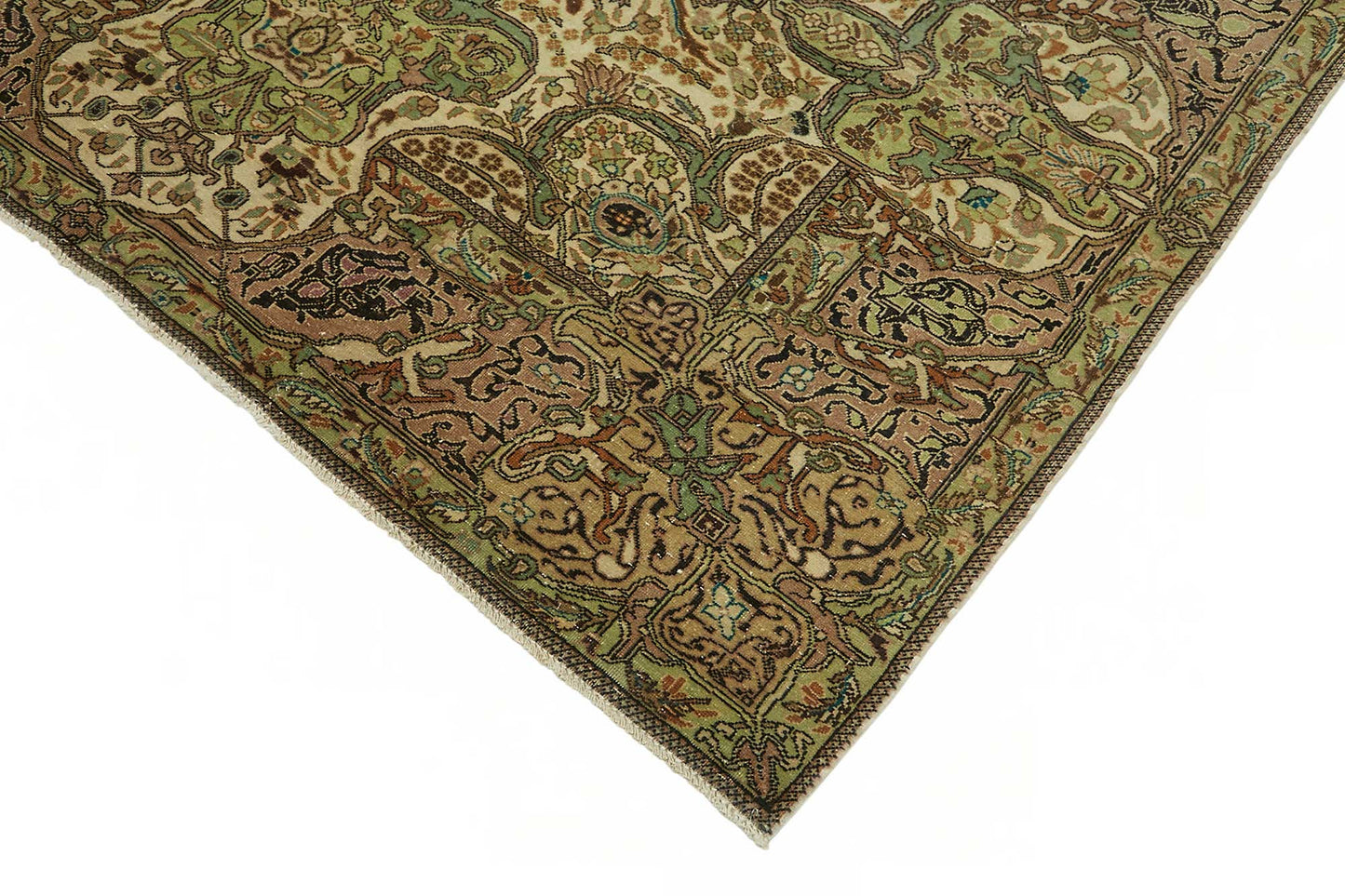 6x10 Hand-Knotted Turkish Wool Rug - 49039