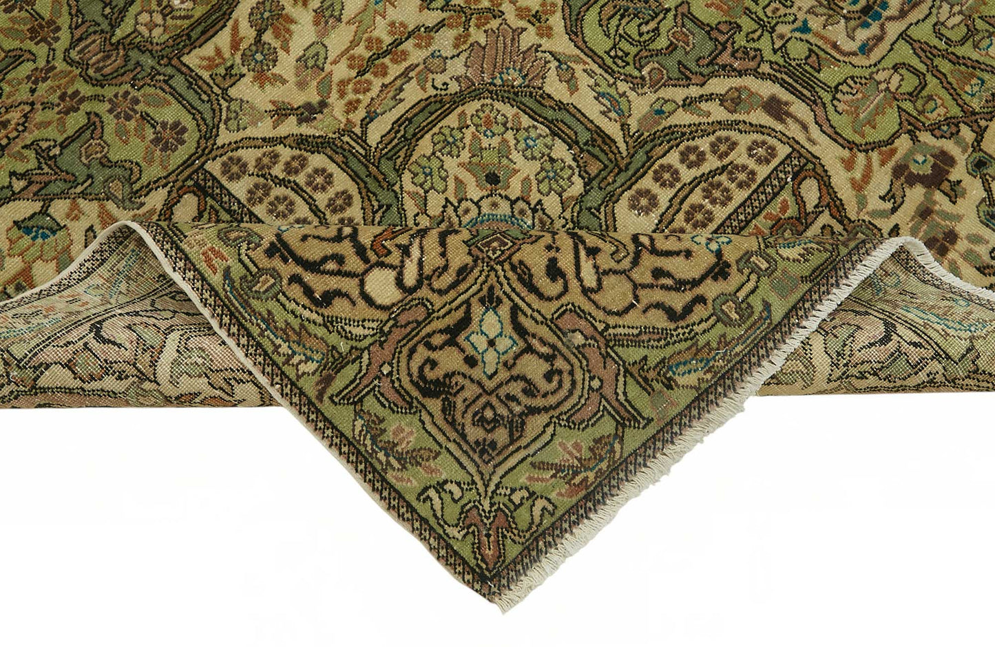 6x10 Hand-Knotted Turkish Wool Rug - 49039