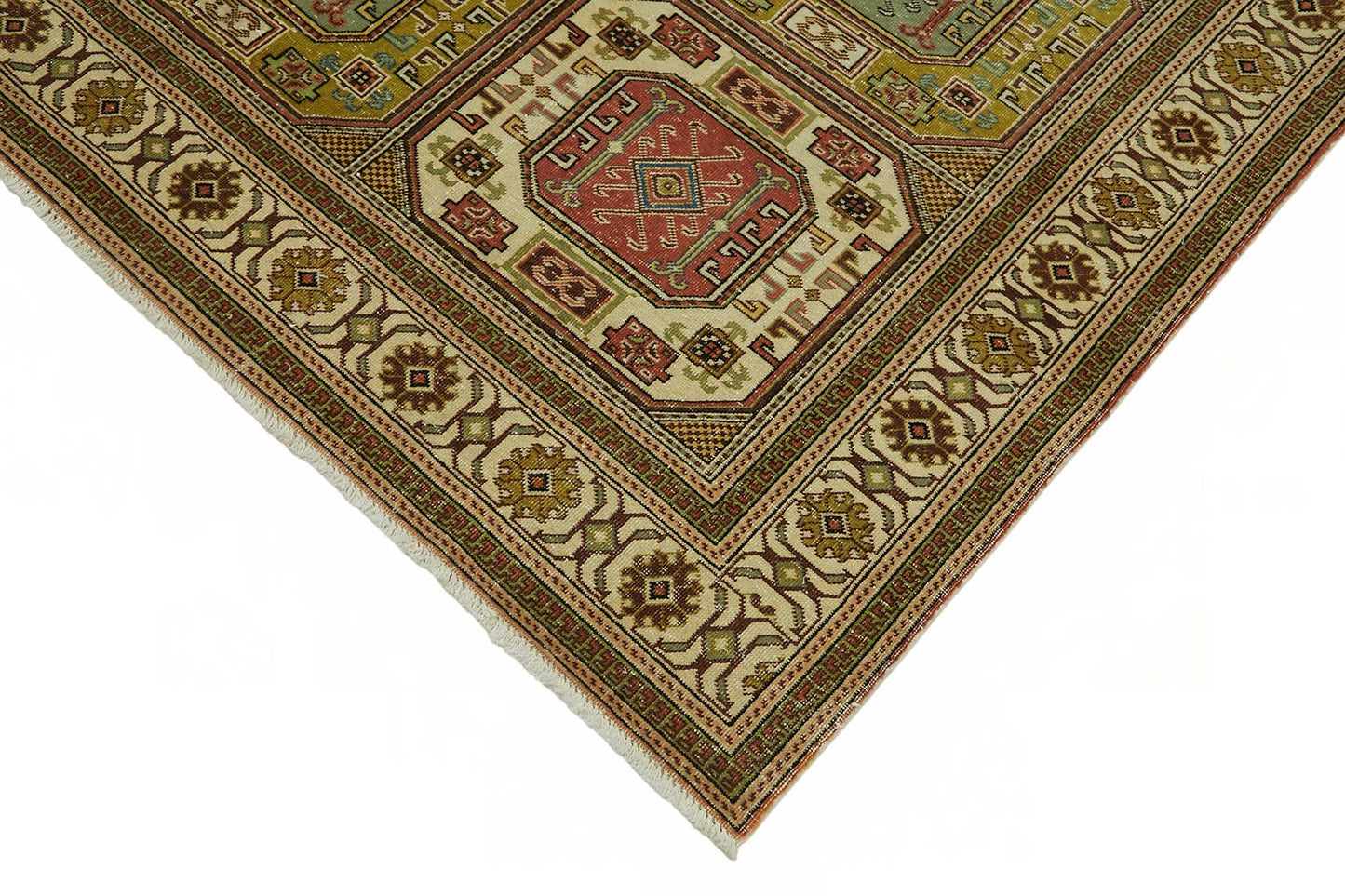 6x10 Hand-Knotted Turkish Wool Rug - 49040