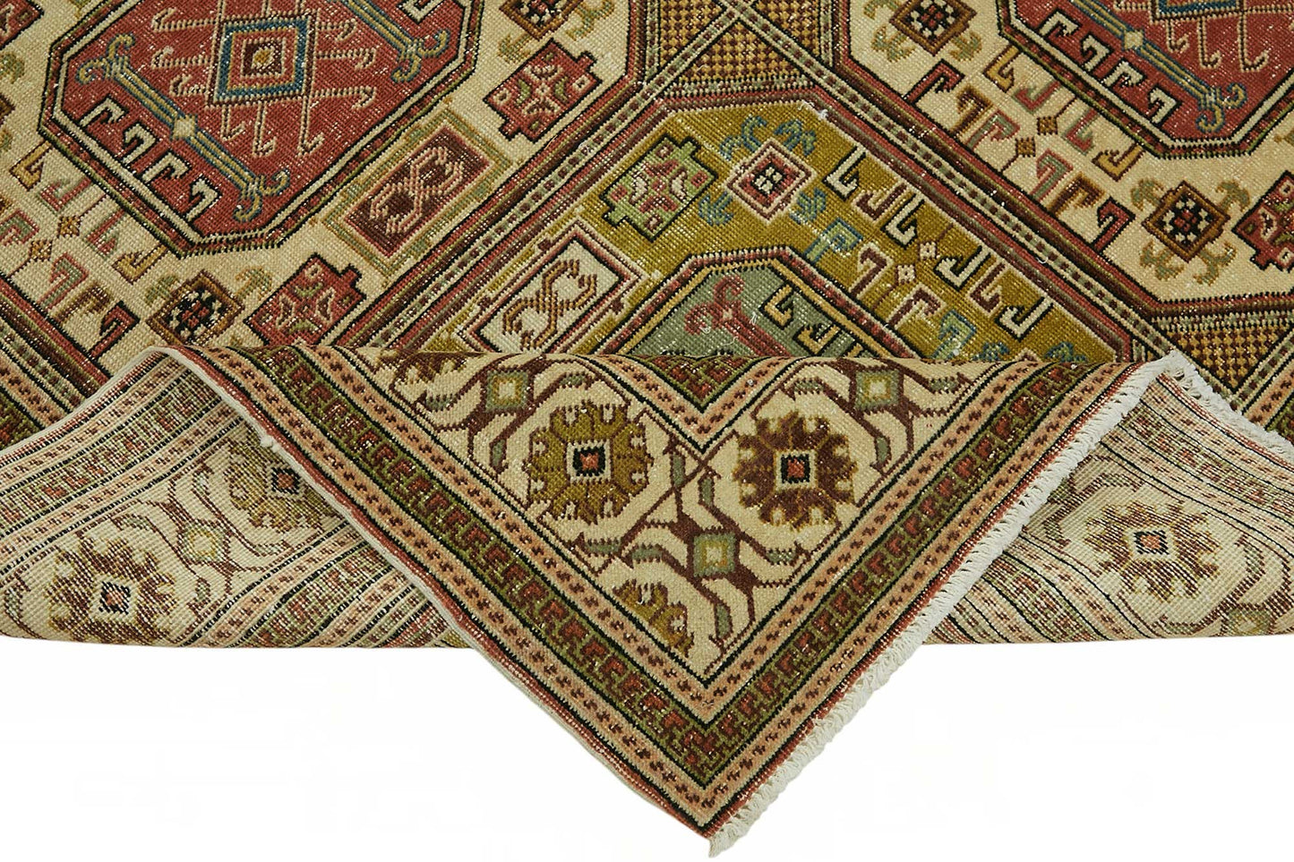 6x10 Hand-Knotted Turkish Wool Rug - 49040