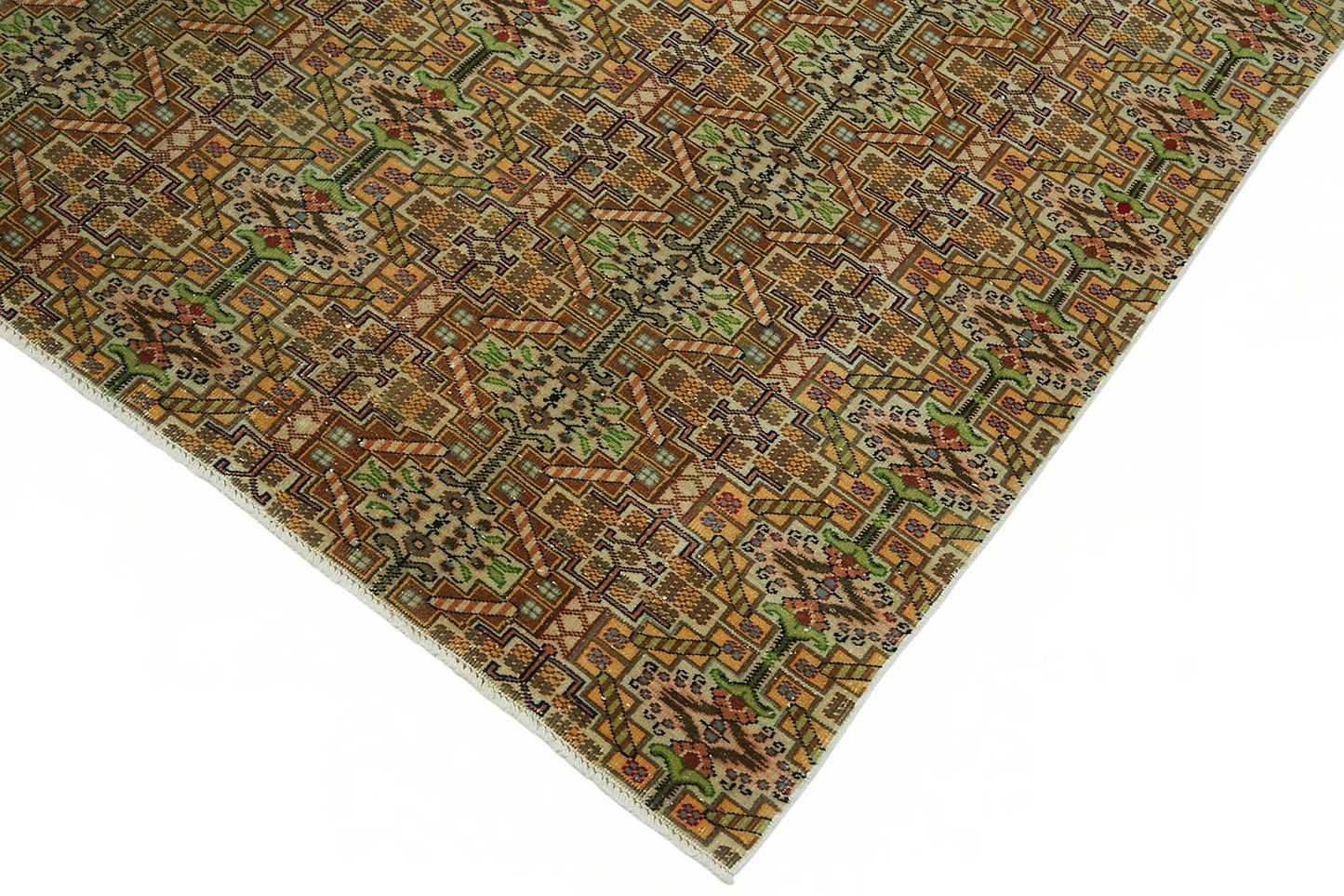 6x9 Hand-Knotted Turkish Wool Rug - 49041