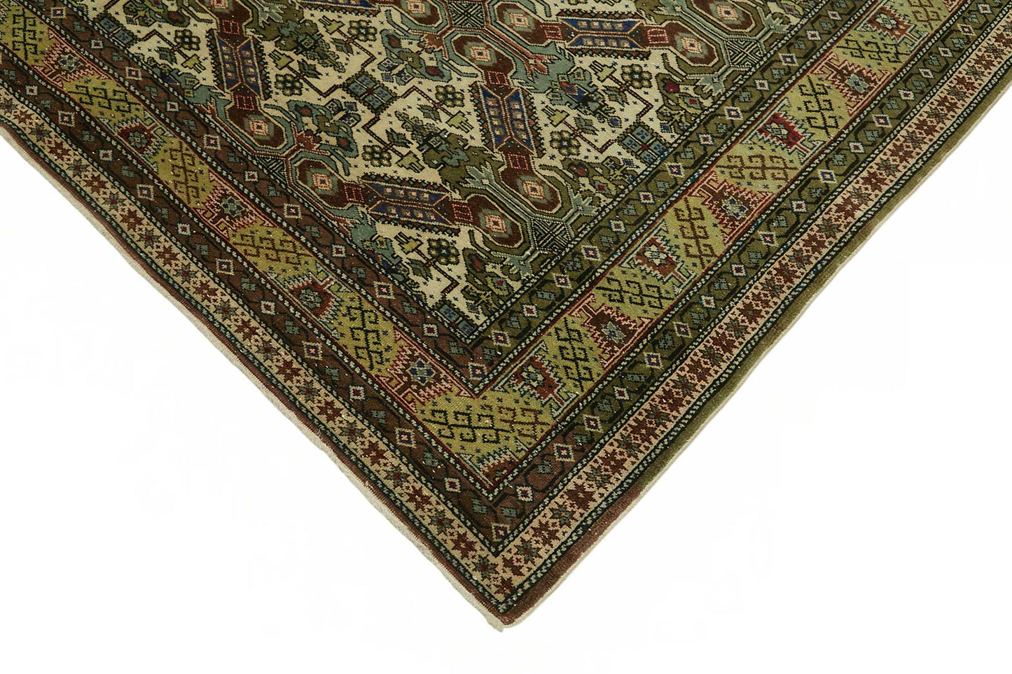 6x9 Hand-Knotted Turkish Wool Rug - 49044