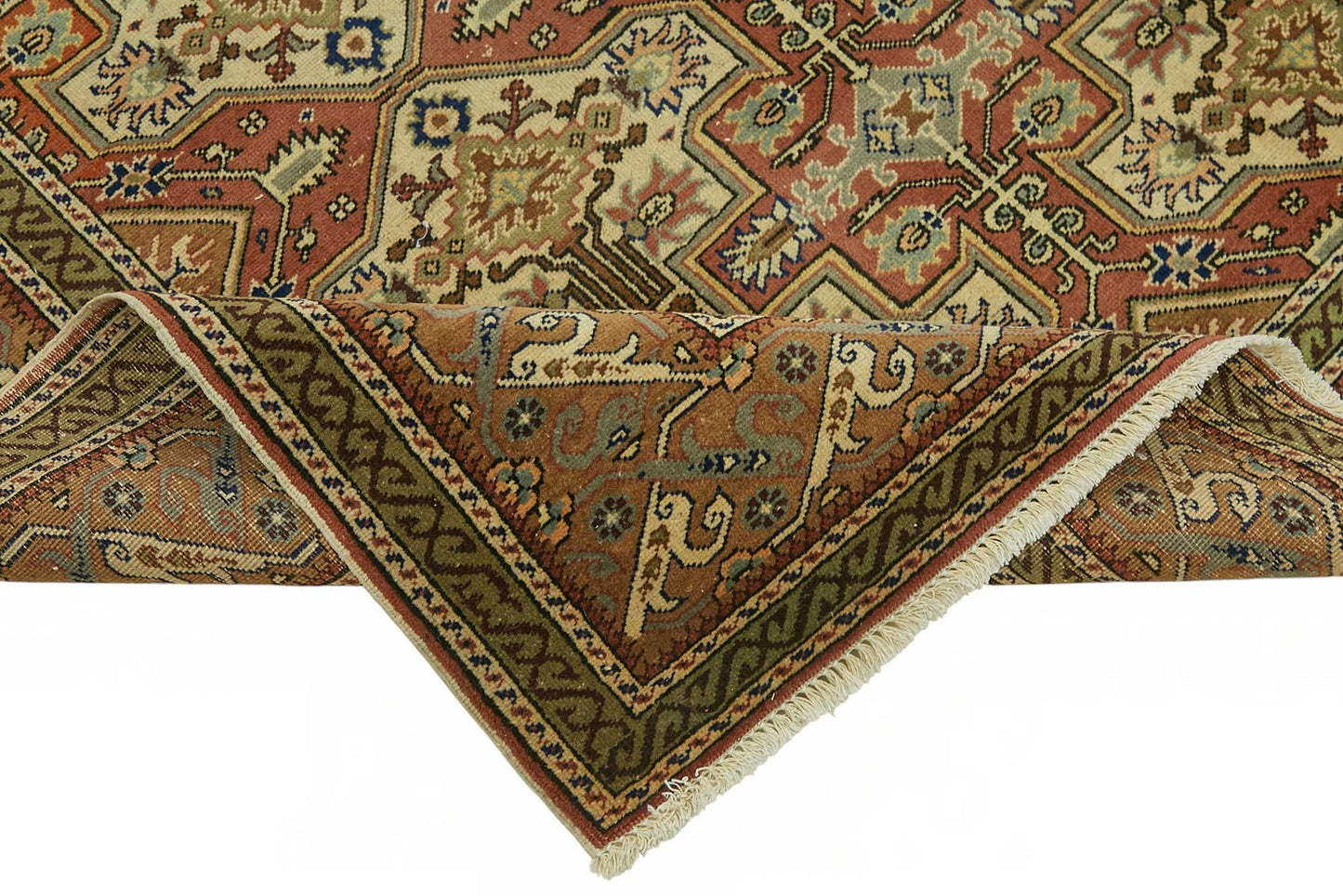 6x9 Hand-Knotted Turkish Wool Rug - 49046