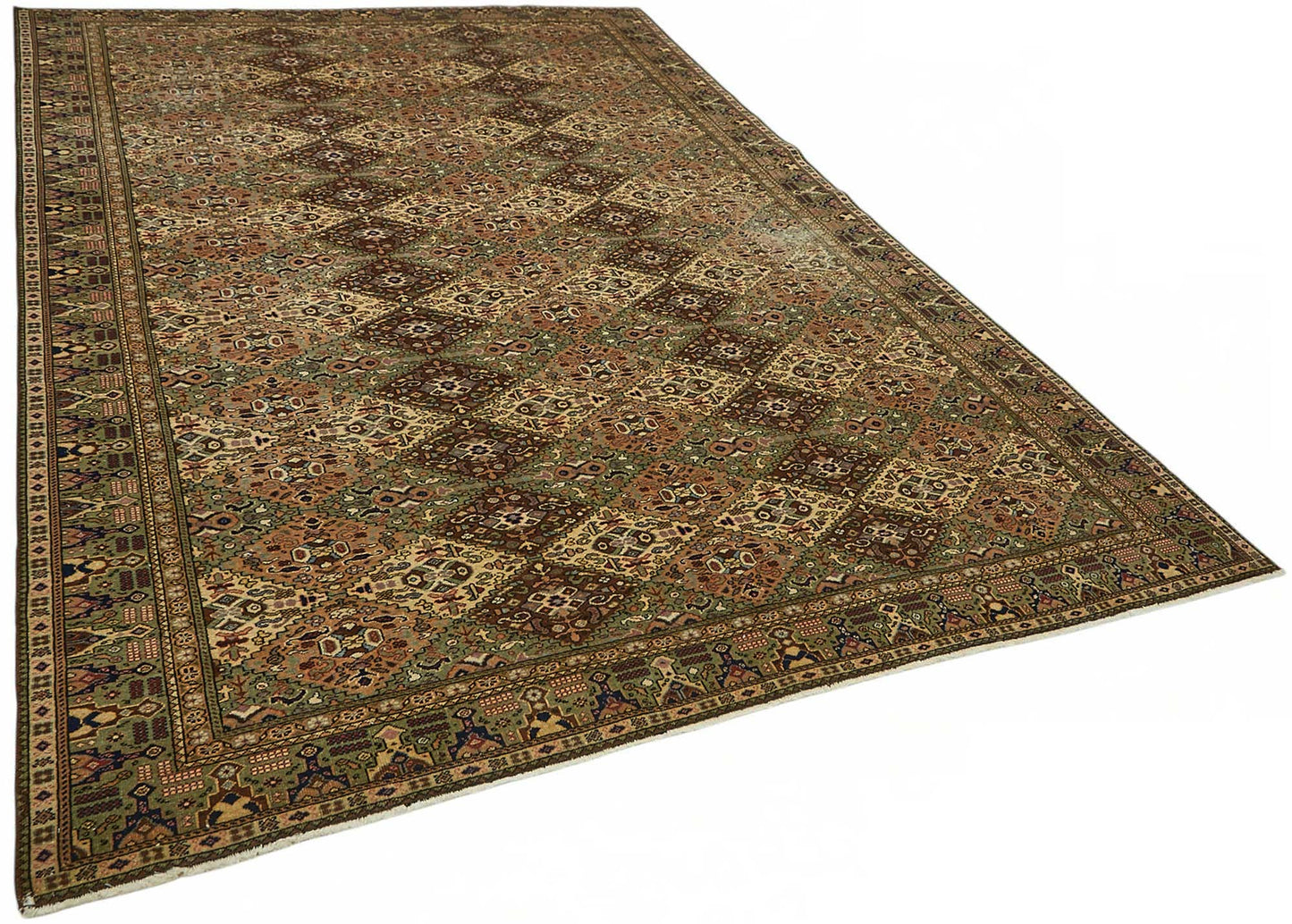 8x11 Hand-Knotted Turkish Wool Rug - 49047