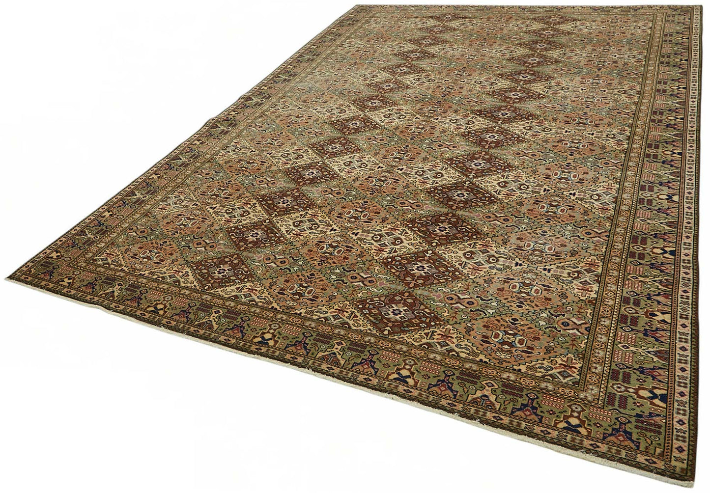8x11 Hand-Knotted Turkish Wool Rug - 49047