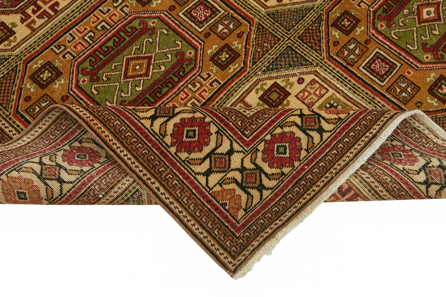 6x10 Hand-Knotted Turkish Wool Rug - 49049