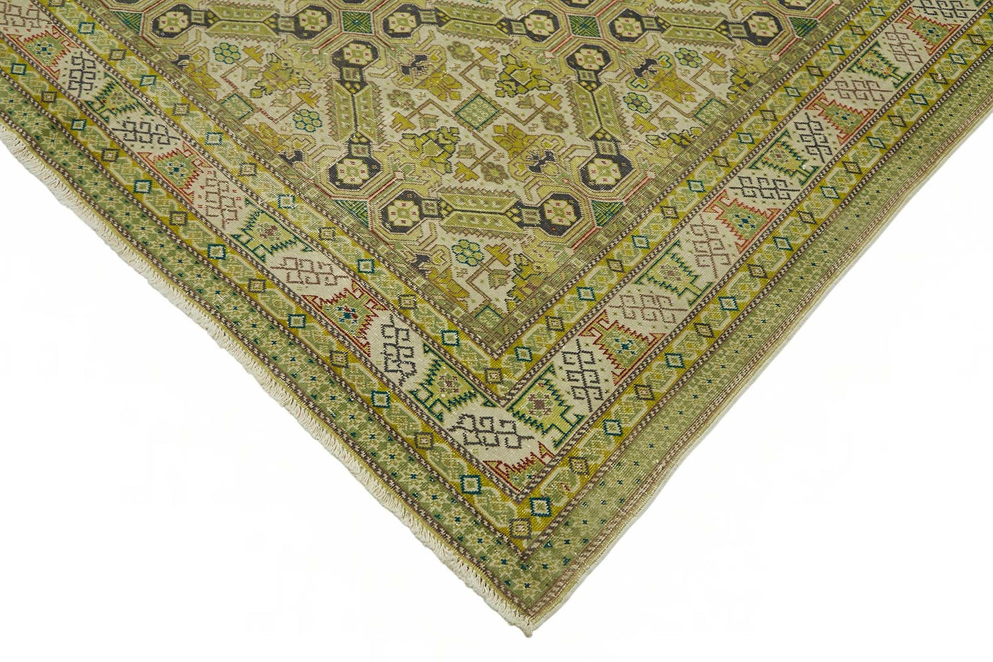 7x10 Hand-Knotted Turkish Wool Rug - 49052