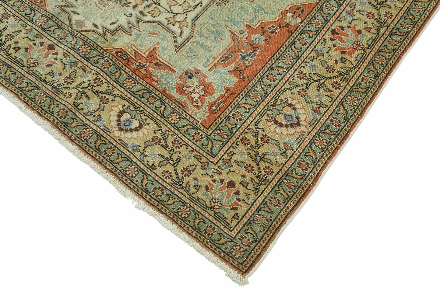 5x8 Hand-Knotted Turkish Wool Rug - 49055