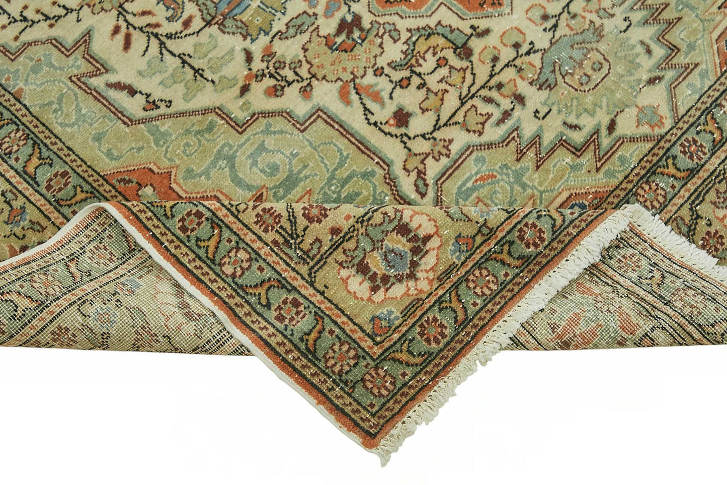 5x8 Hand-Knotted Turkish Wool Rug - 49055