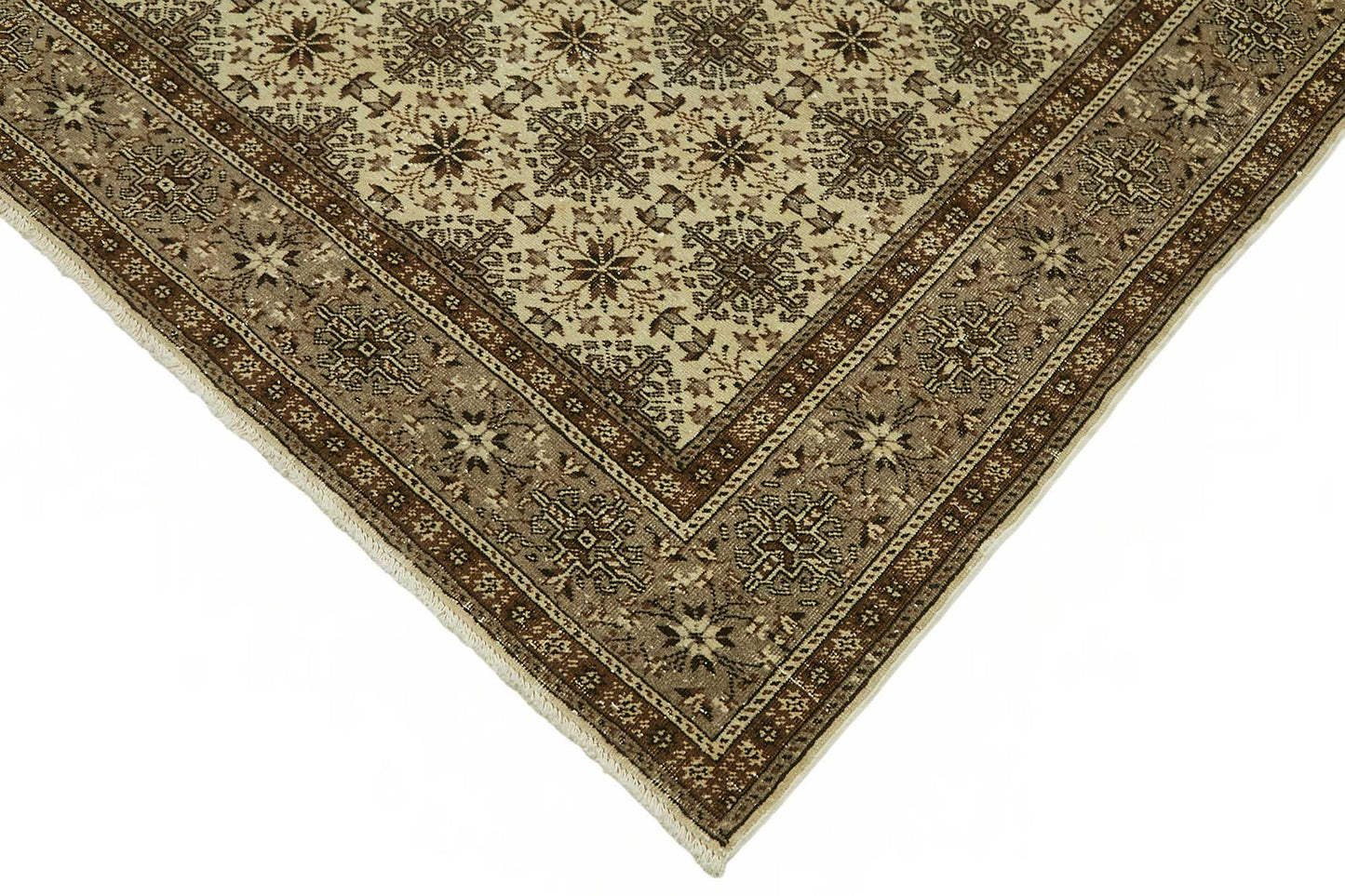 6x9 Hand-Knotted Turkish Wool Rug - 49061