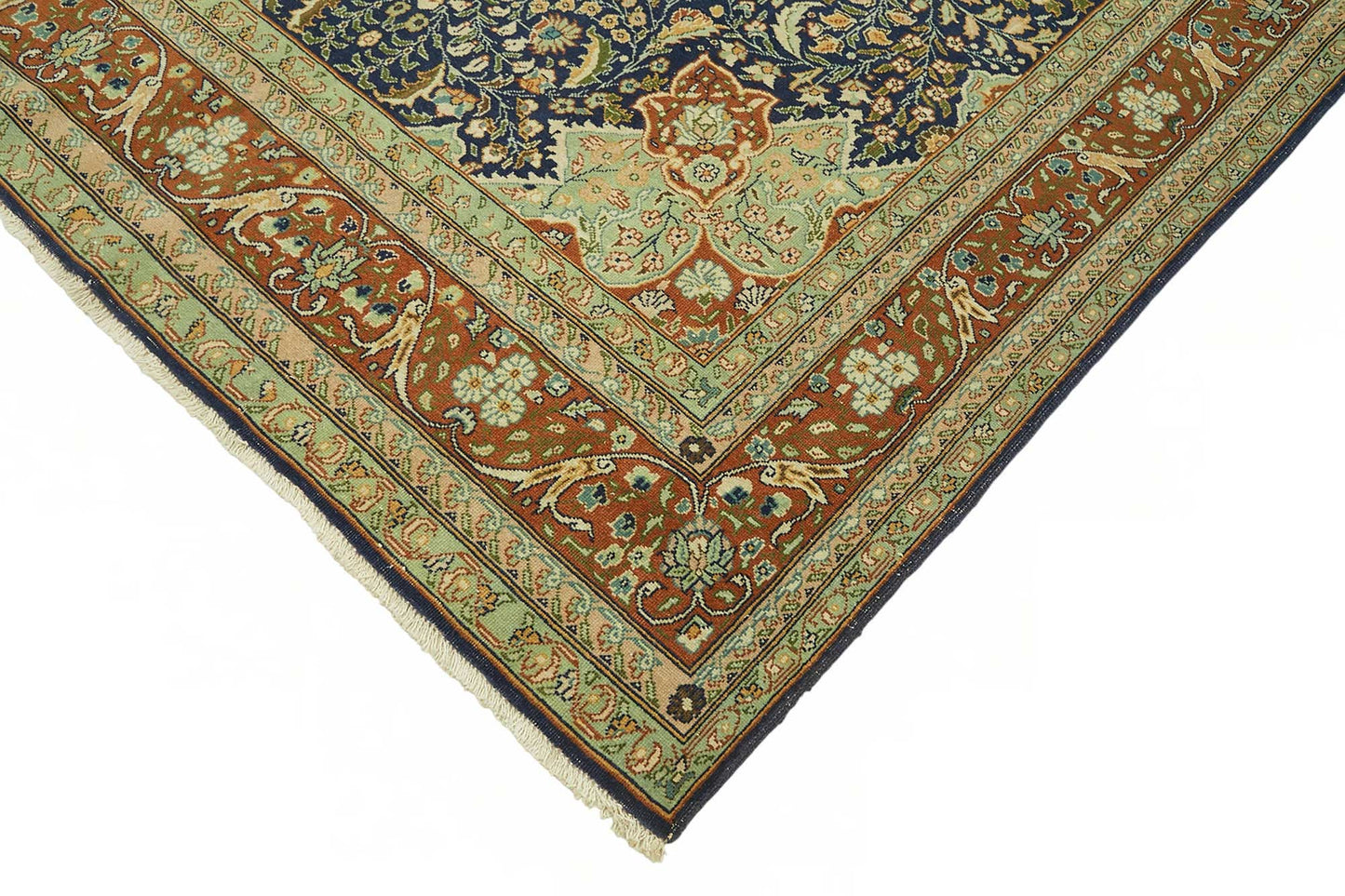 6x9 Hand-Knotted Turkish Wool Rug - 49062