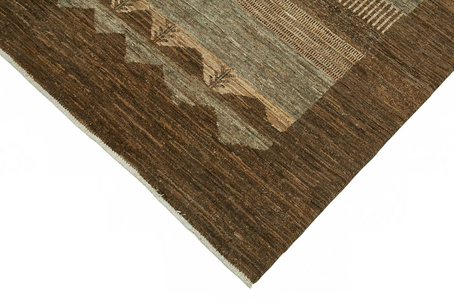 5x7 Brown Small Oushak Rug - 49078