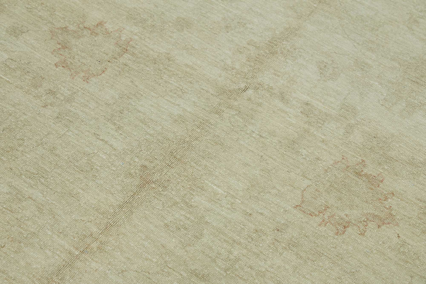 5x9 Hand-Knotted Wool Oushak Rug - 49086