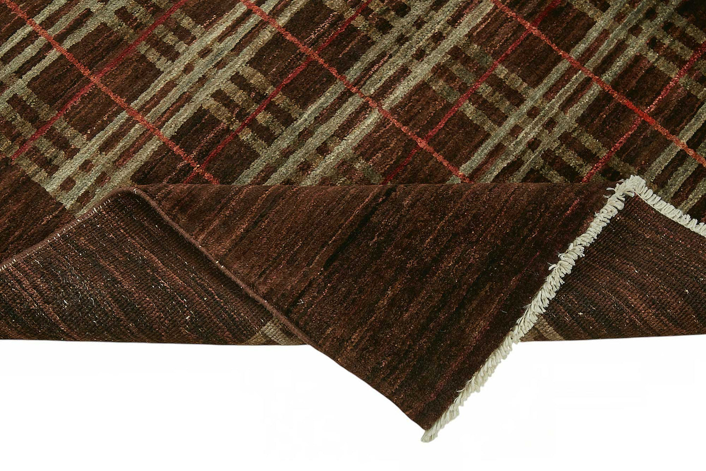 6x8 Hand-Knotted Wool Oushak Rug - 49094