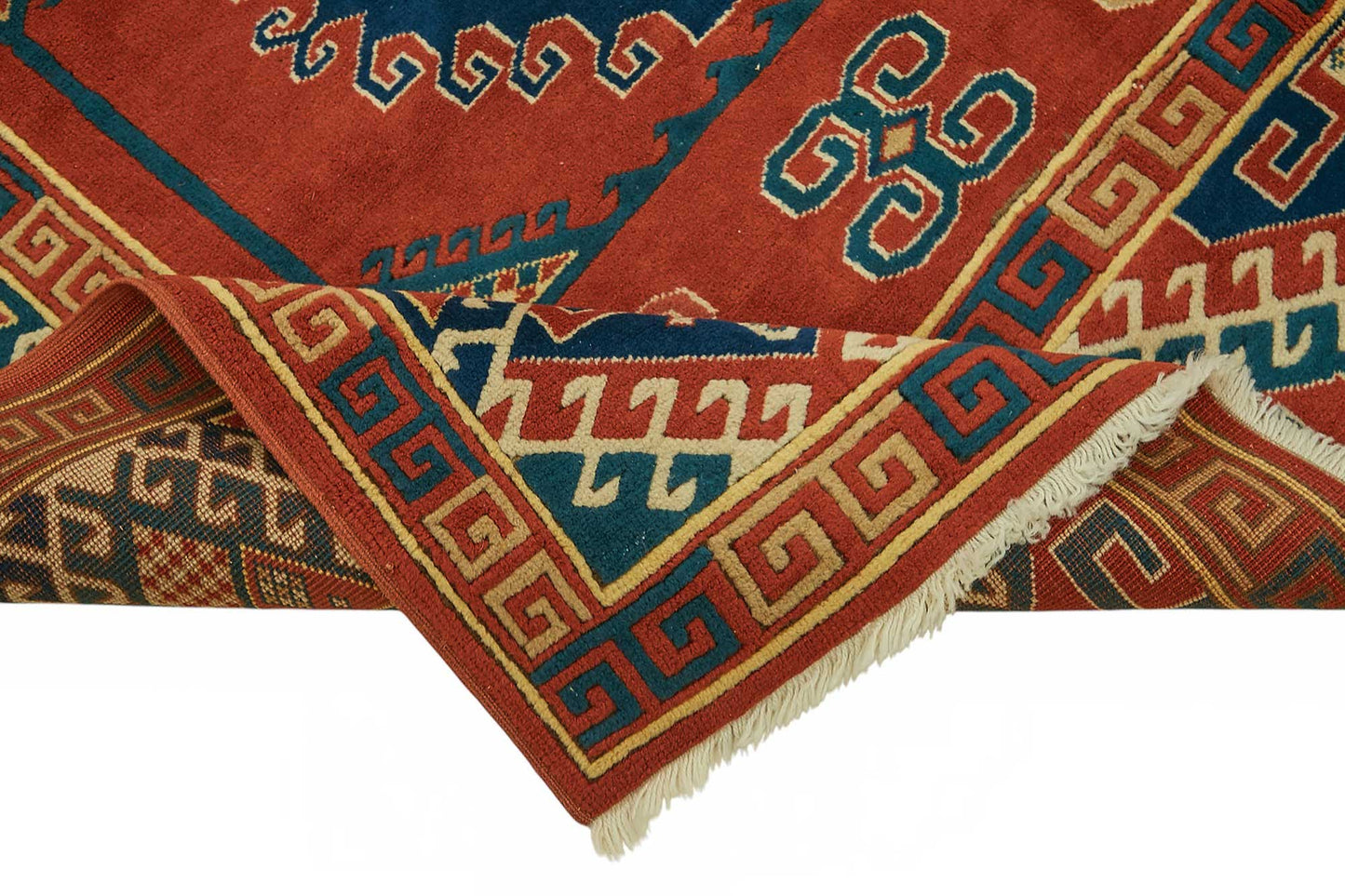 7x9 Hand-Knotted Wool Oushak Rug - 49106