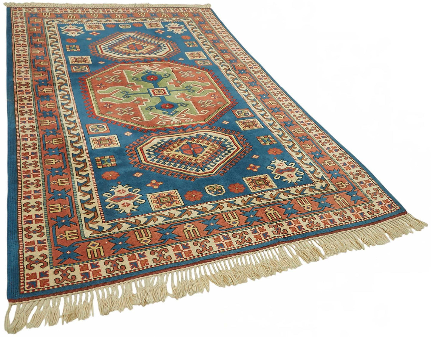 6x10 Hand-Knotted Wool Oushak Rug - 49107