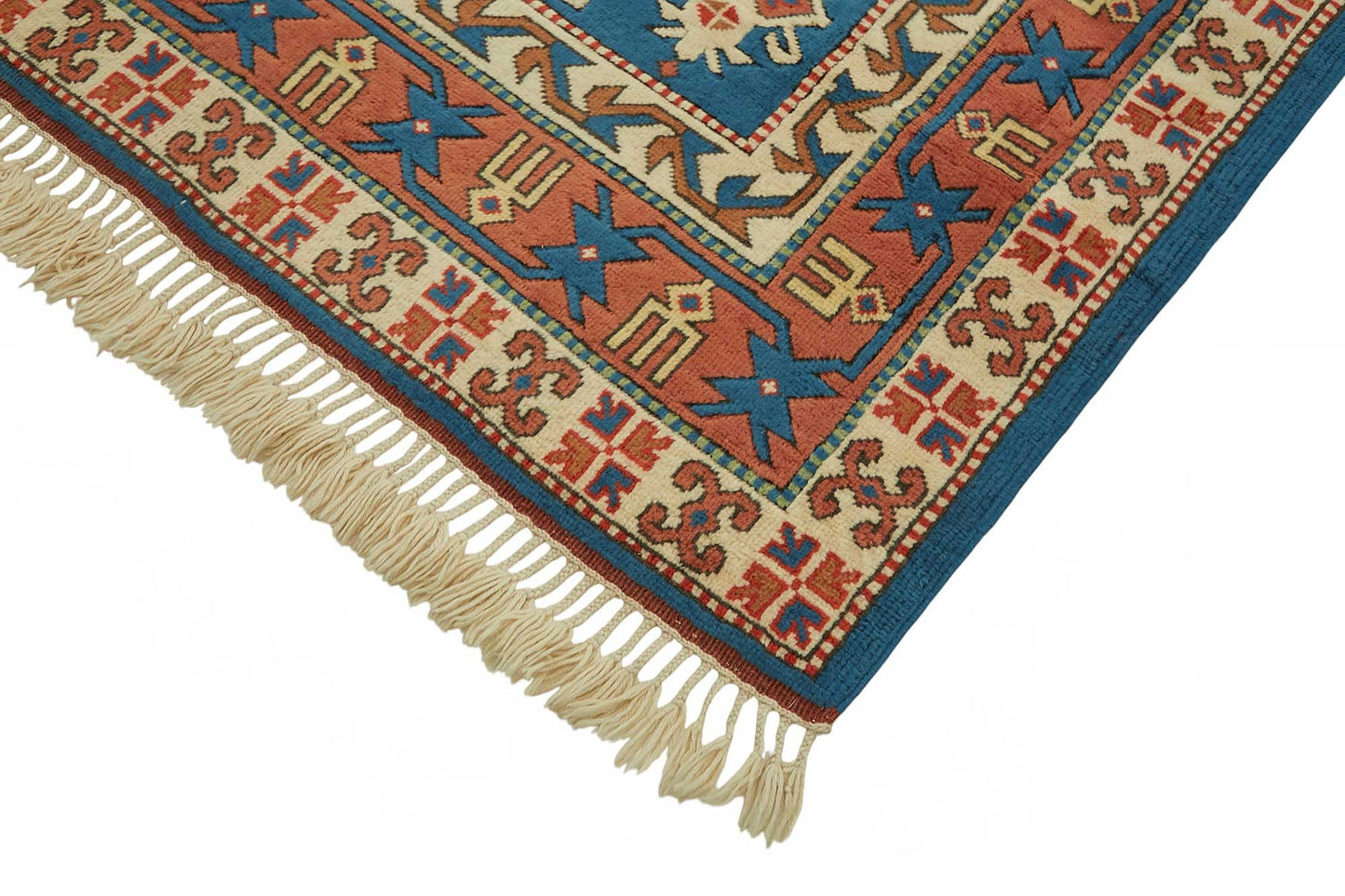 6x10 Hand-Knotted Wool Oushak Rug - 49107