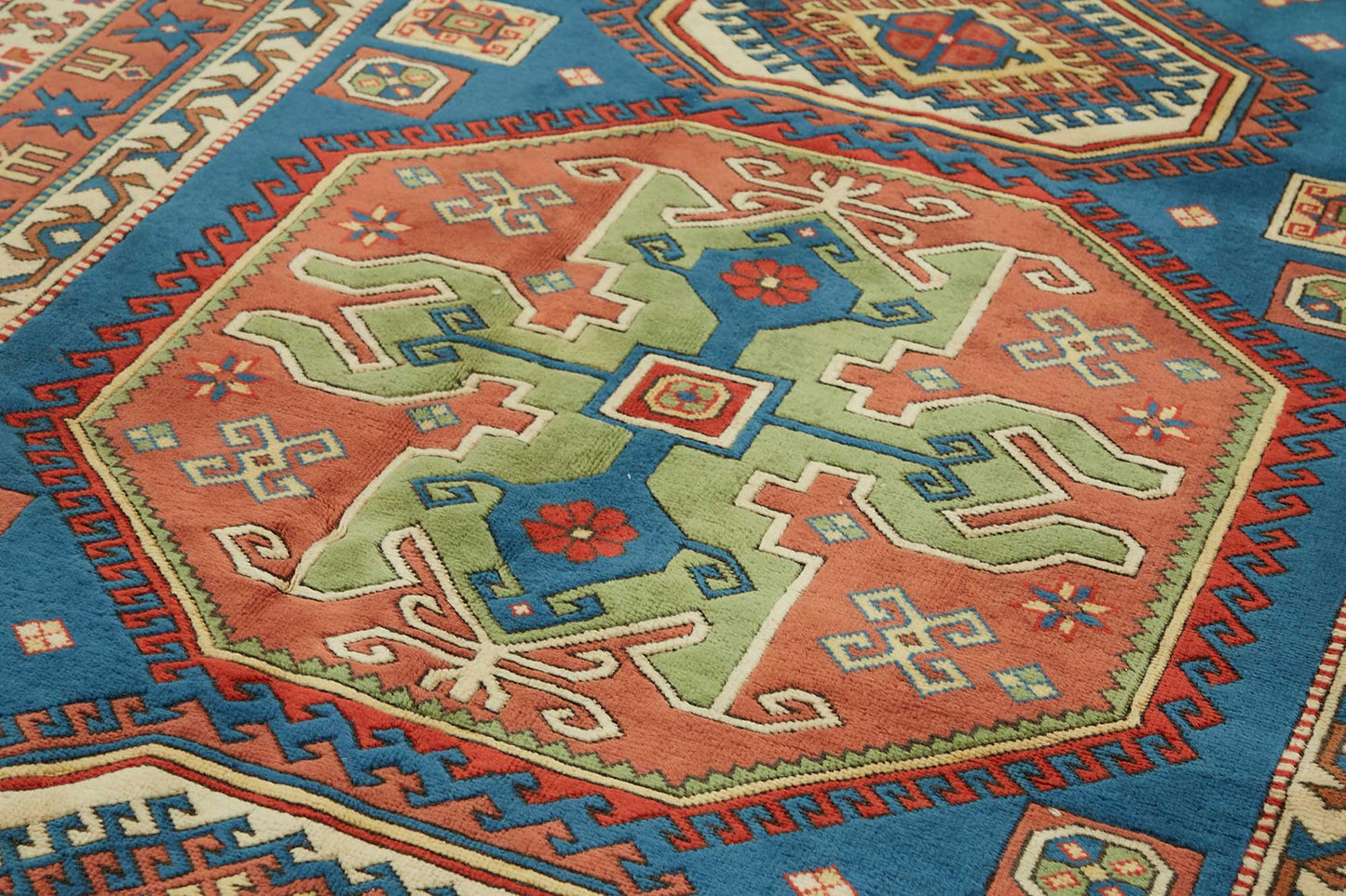 6x10 Hand-Knotted Wool Oushak Rug - 49107