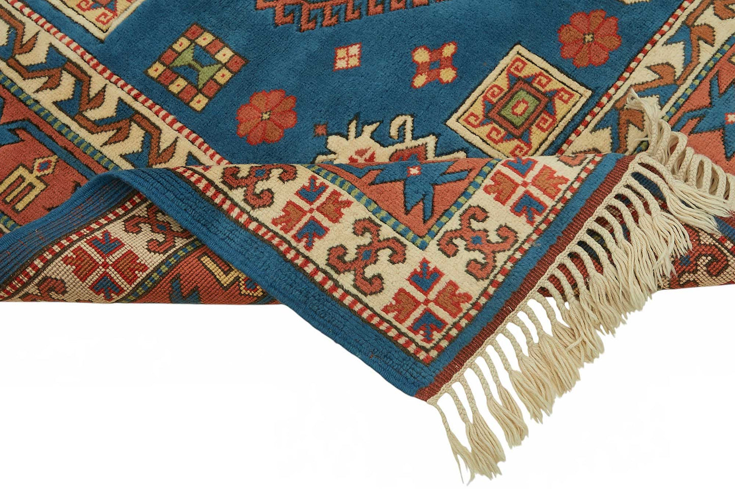 6x10 Hand-Knotted Wool Oushak Rug - 49107