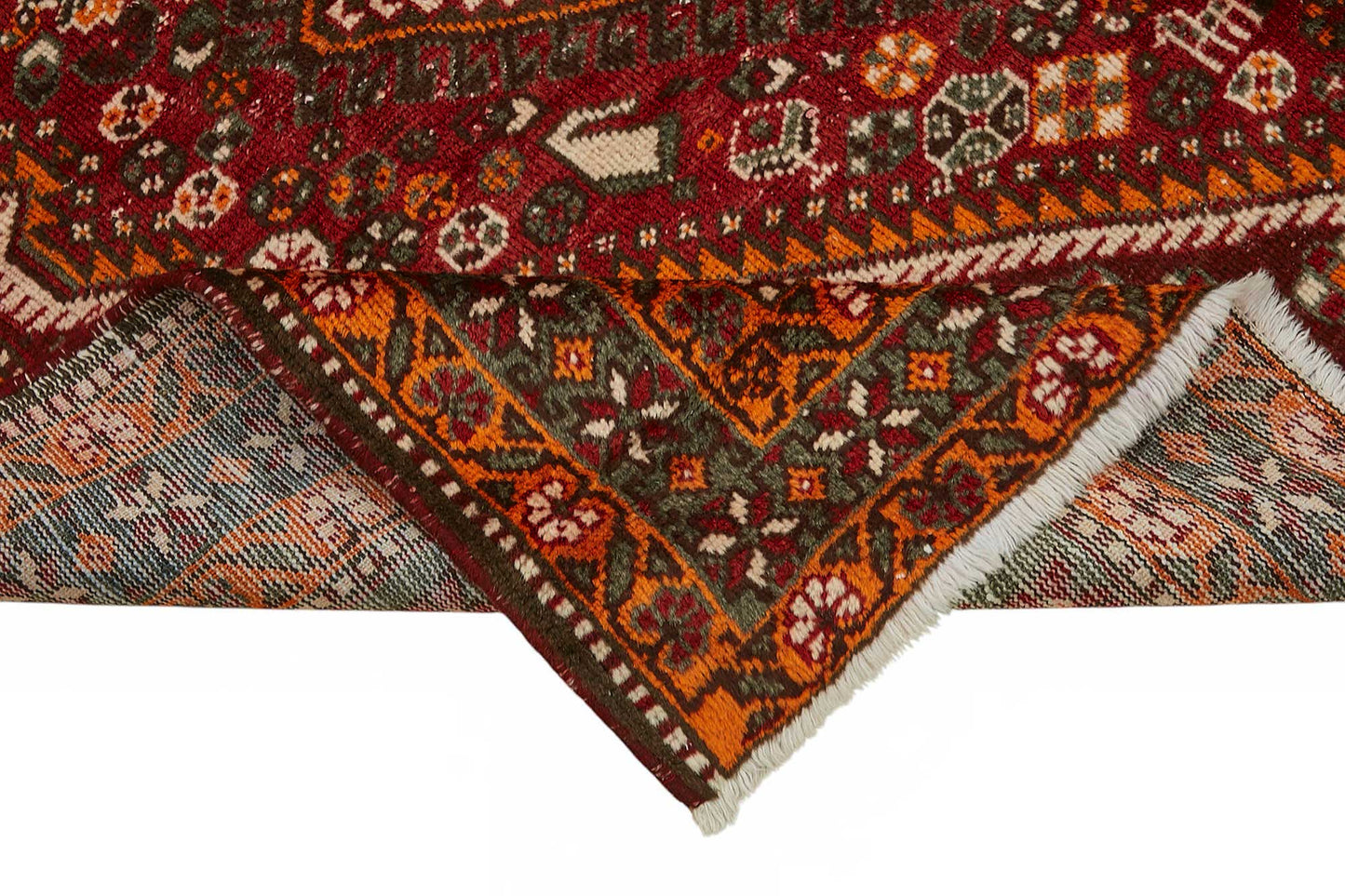 7x10 Hand-Knotted Wool Oushak Rug - 49109