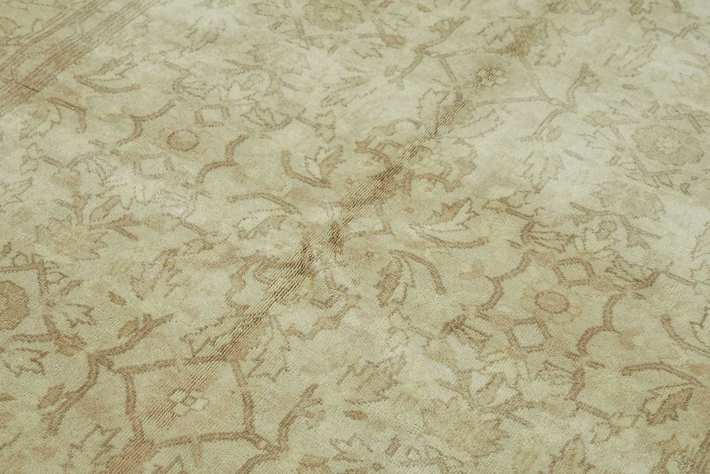 6x9 Hand-Knotted Wool Oushak Rug - 49113