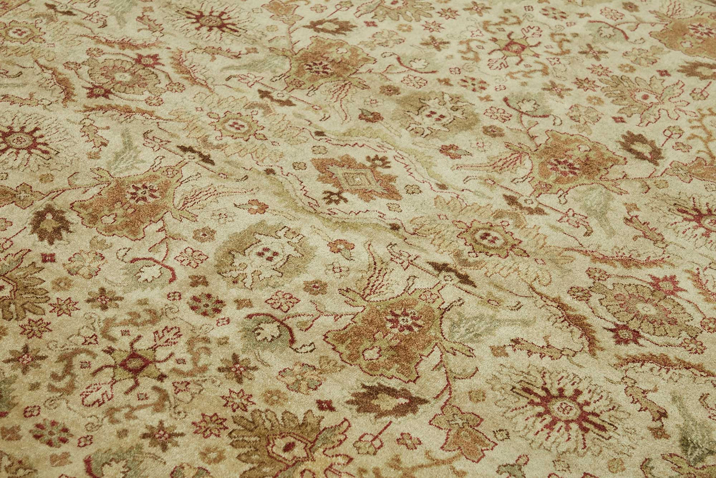 8x10 Hand-Knotted Wool Oushak Rug - 49114