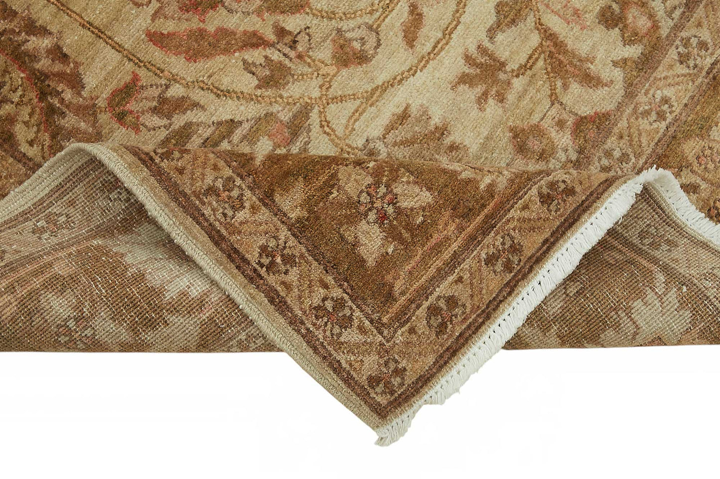 6x8 Hand-Knotted Wool Oushak Rug - 49115