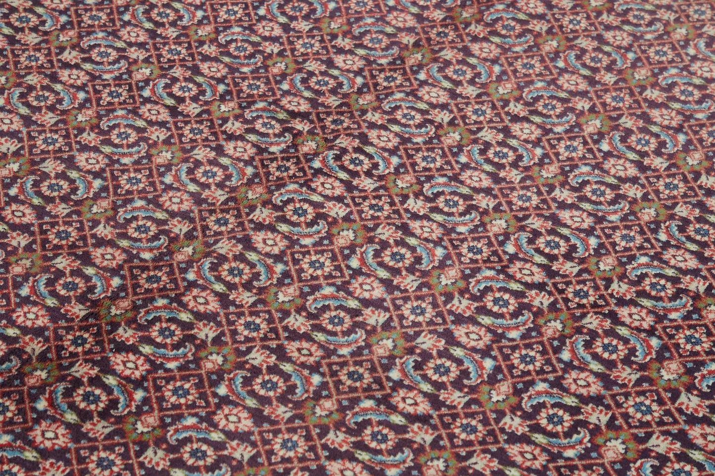 7x10 Hand-Knotted Wool Oushak Rug - 49118