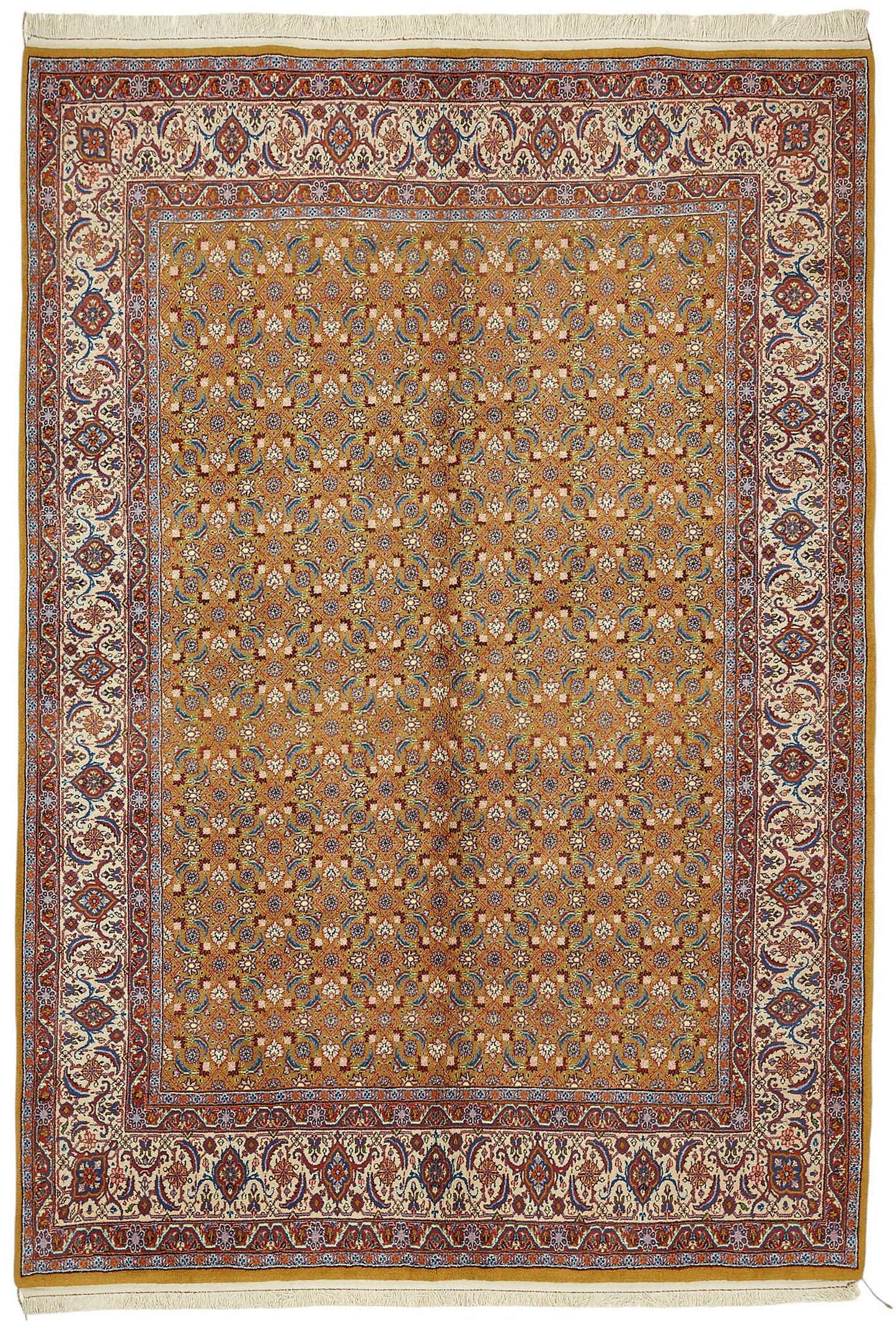 6x9 Hand-Knotted Wool Oushak Rug - 49120