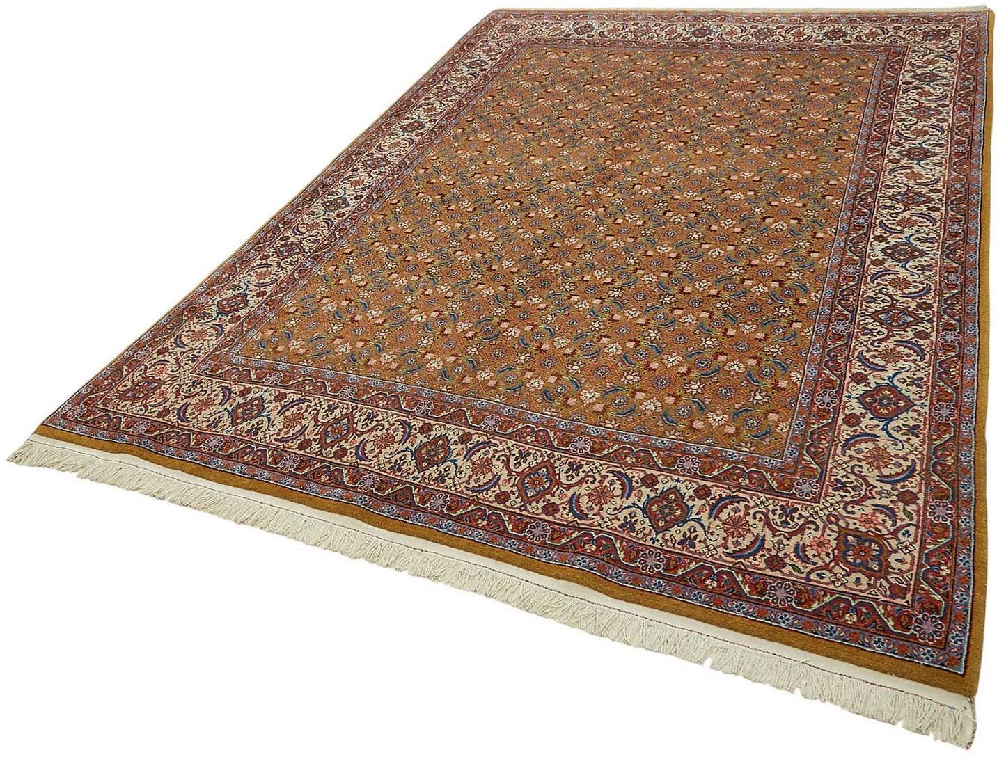 6x9 Hand-Knotted Wool Oushak Rug - 49120