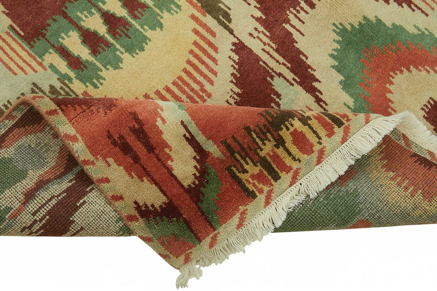 6x9 Multicolor Oushak Rug - 49125