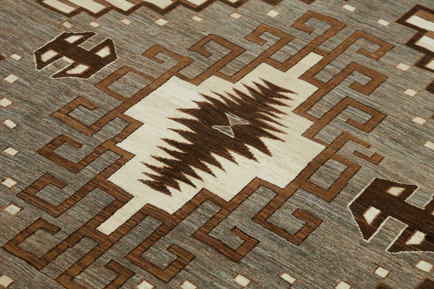 6x10 Hand-Knotted Wool Oushak Rug - 49126