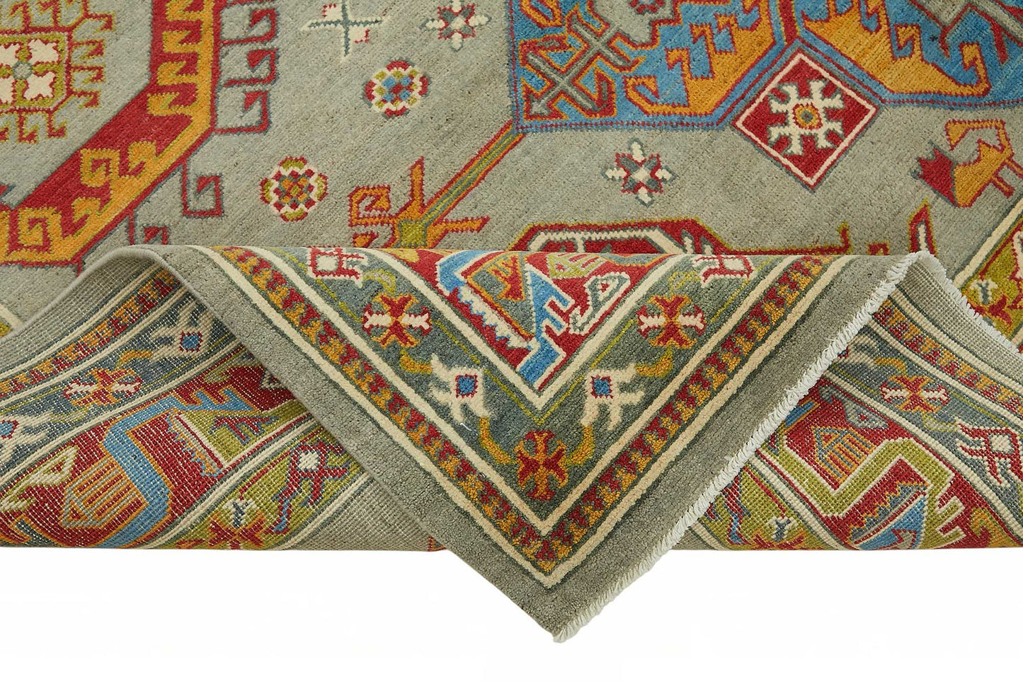 8x10 Hand-Knotted Wool Oushak Rug - 49128