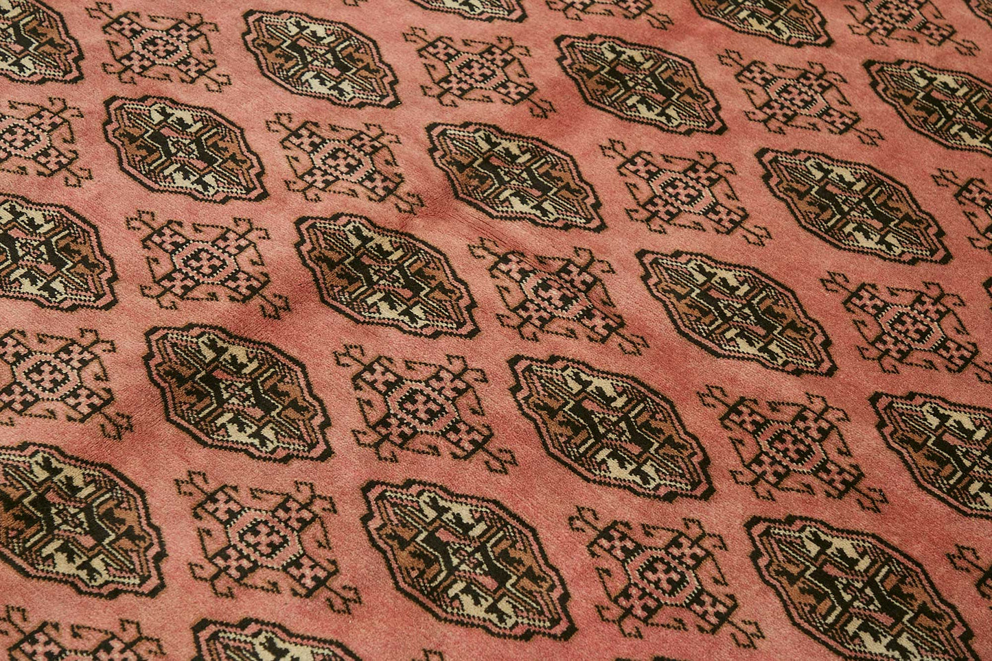 7x9 Hand-Knotted Wool Oushak Rug - 49136