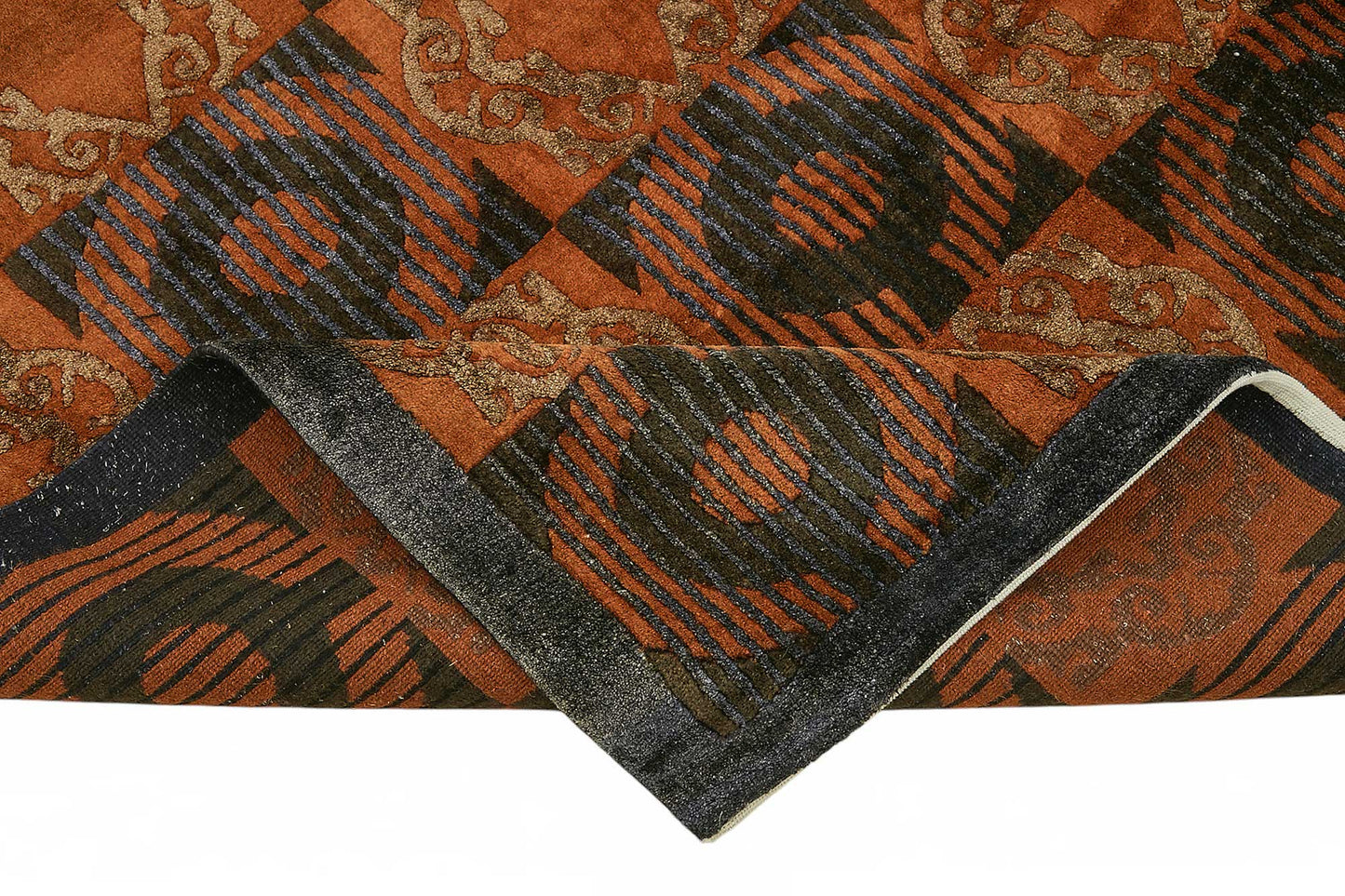 8x10 Hand-Knotted Oushak Rug - 49140