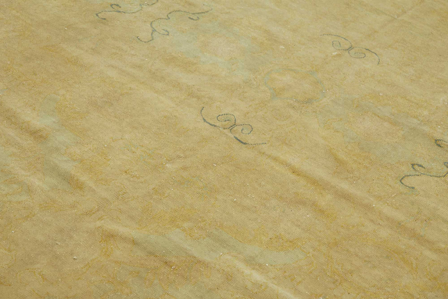 8x10 Hand-Knotted Wool Oushak Rug - 49148