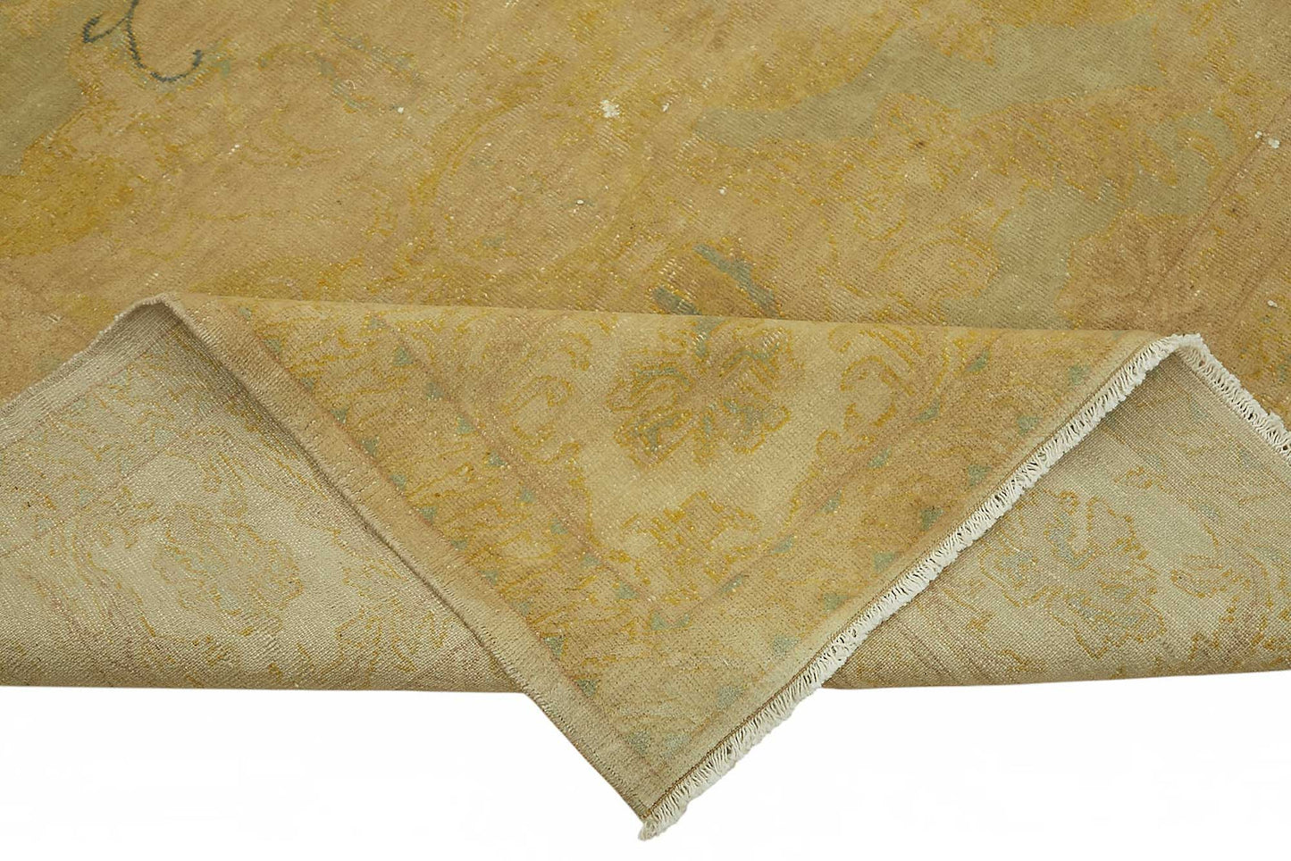 8x10 Hand-Knotted Wool Oushak Rug - 49148