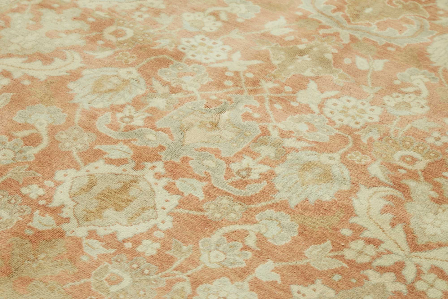 8x10 Hand-Knotted Wool Oushak Rug - 49155