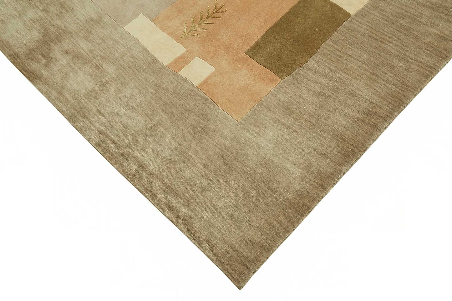 9x12 Hand-Knotted Wool Oushak Rug - 49168